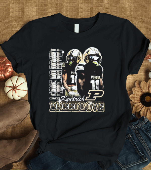 T-Shirt: Kyndrich Breedlove Purdue Boilermakers 90s Football T-Shirt Kyndrich Breedlove Purdue Boilermakers 90s Football T-Shirt