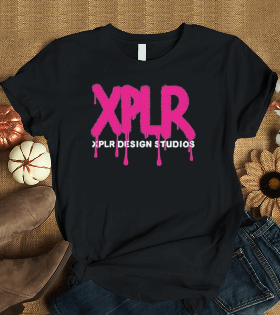 Colby Brock Wearing XPLR Design Studios XPLR Drip T-Shirt