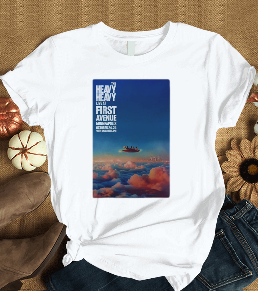The Heavy Heavy Live at First Avenue Minneapolis October 24 2024 with Dylan LeBlanc T-Shirt