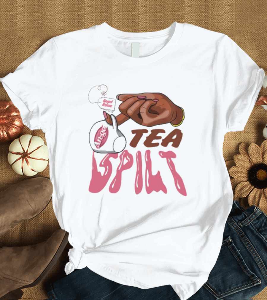Angel Reese Tea Spilt Unapologetically T-Shirt