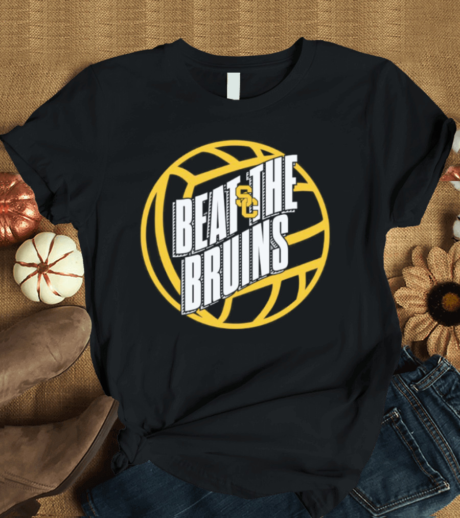 USC Beat The Bruins with Basketball T-Shirt