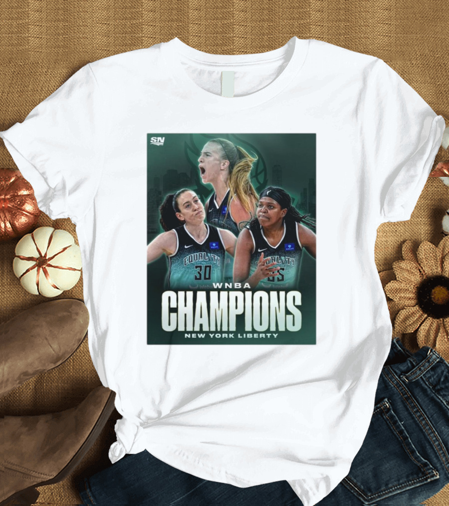 WNBA Champions New York Liberty Equality T-Shirt