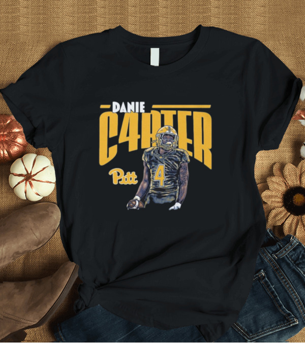 T-Shirt: Daniel Carter C4RTER Pitt Panthers Football Player Sports T-Shirt Daniel Carter C4RTER Pitt Panthers Football Player Sports T-Shirt