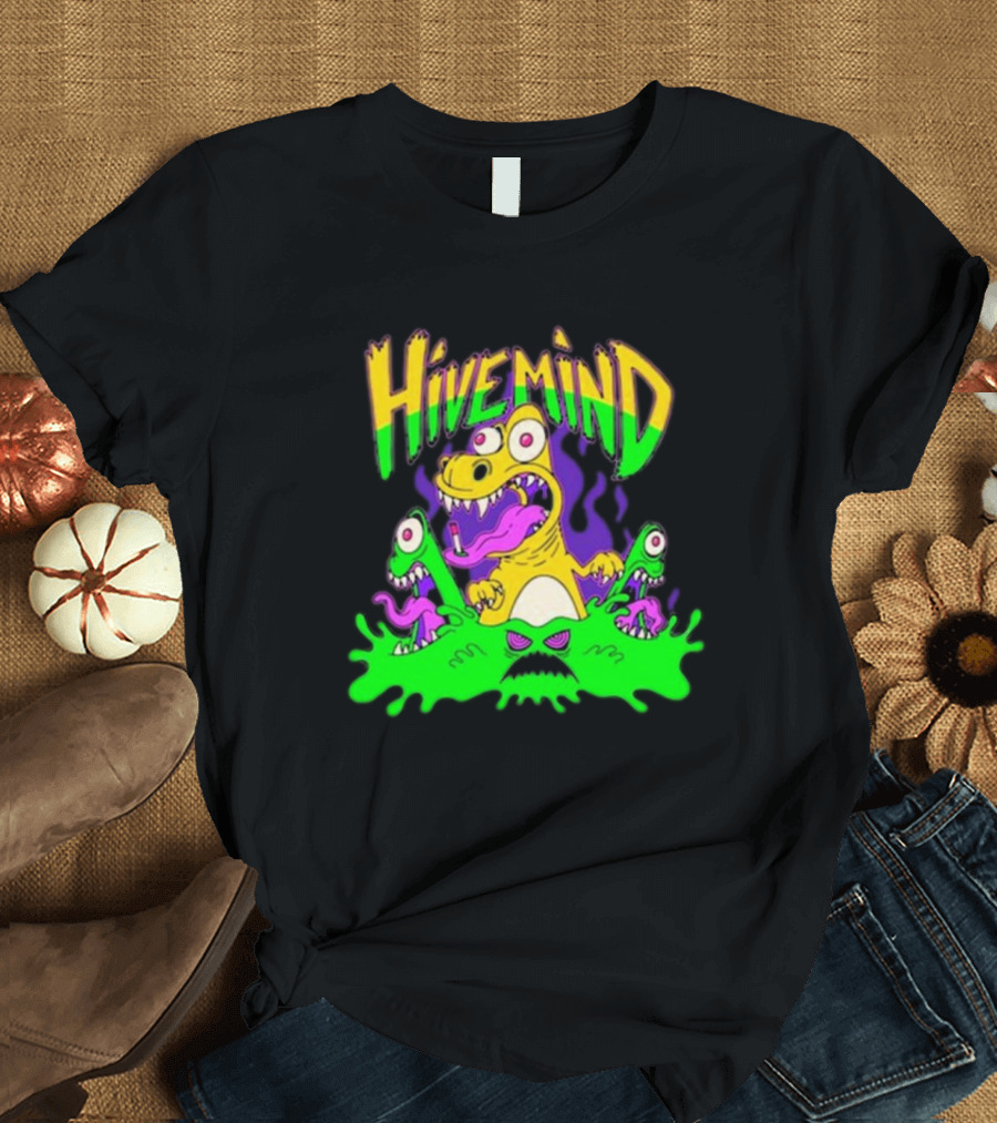 Hivemind Metalcore Dinosaur Monster New T-Shirt