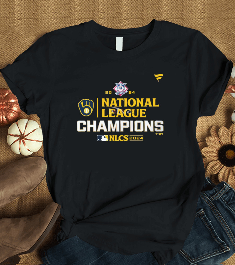 Milwaukee Brewers MLB National League Champions 2024 NLCS T-Shirt