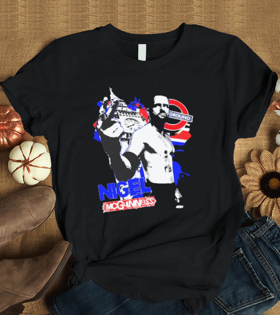 Nigel McGuinness London Underground Big Ben T-Shirt