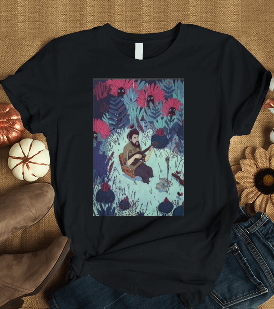 Jon Juarez Show Camino Acido New San Sebastian Donostia 2024 Music Scene in Enchanted Forest T-Shirt
