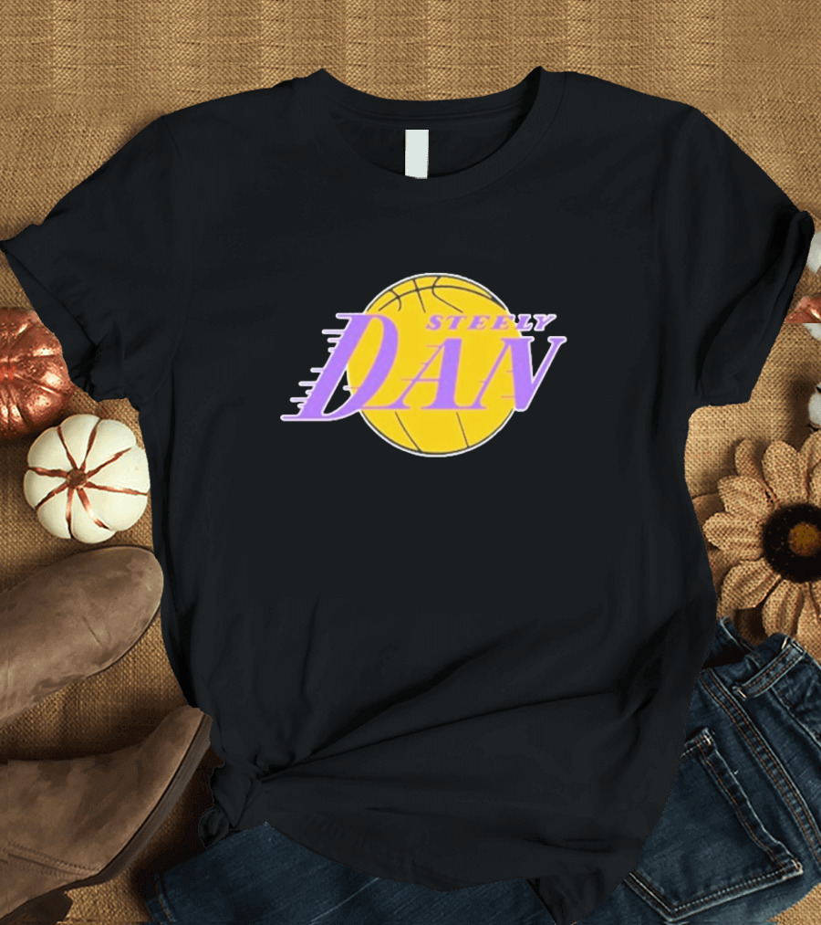 Steely Dan Lakers Basketball T-Shirt