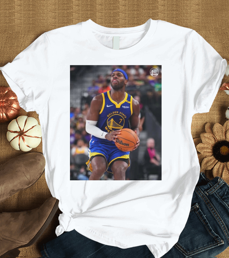 Golden State Warriors Number 7 Basketball Action Scene T-Shirt