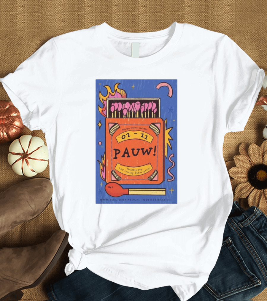 Pauw November 2 2024 Groningen Dance Party T-Shirt