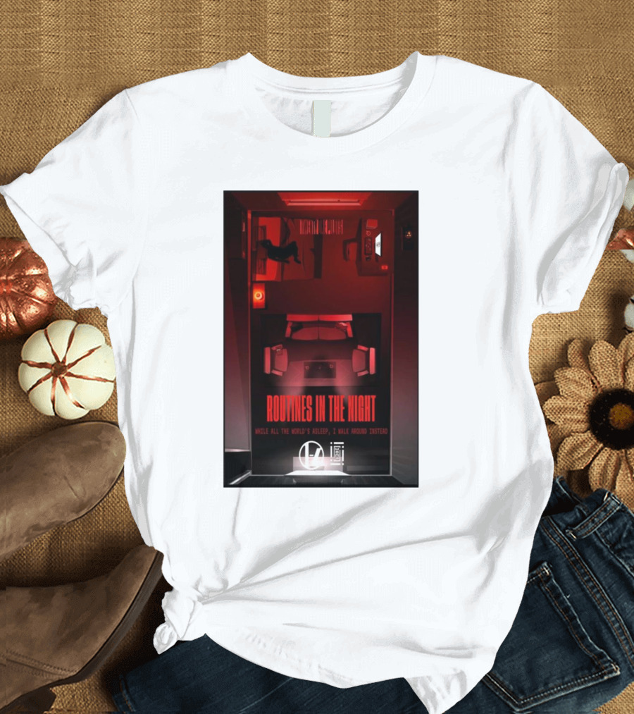 Twenty One Pilots Routines In The Night While All the World's Asleep I Walk Around Instead T-Shirt