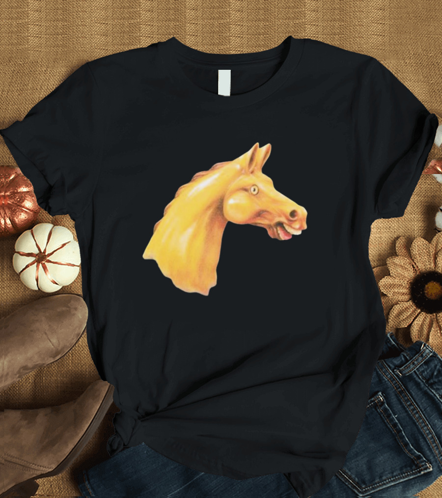 We Live In Time Carousel Horse What’s The Rush Head T-Shirt