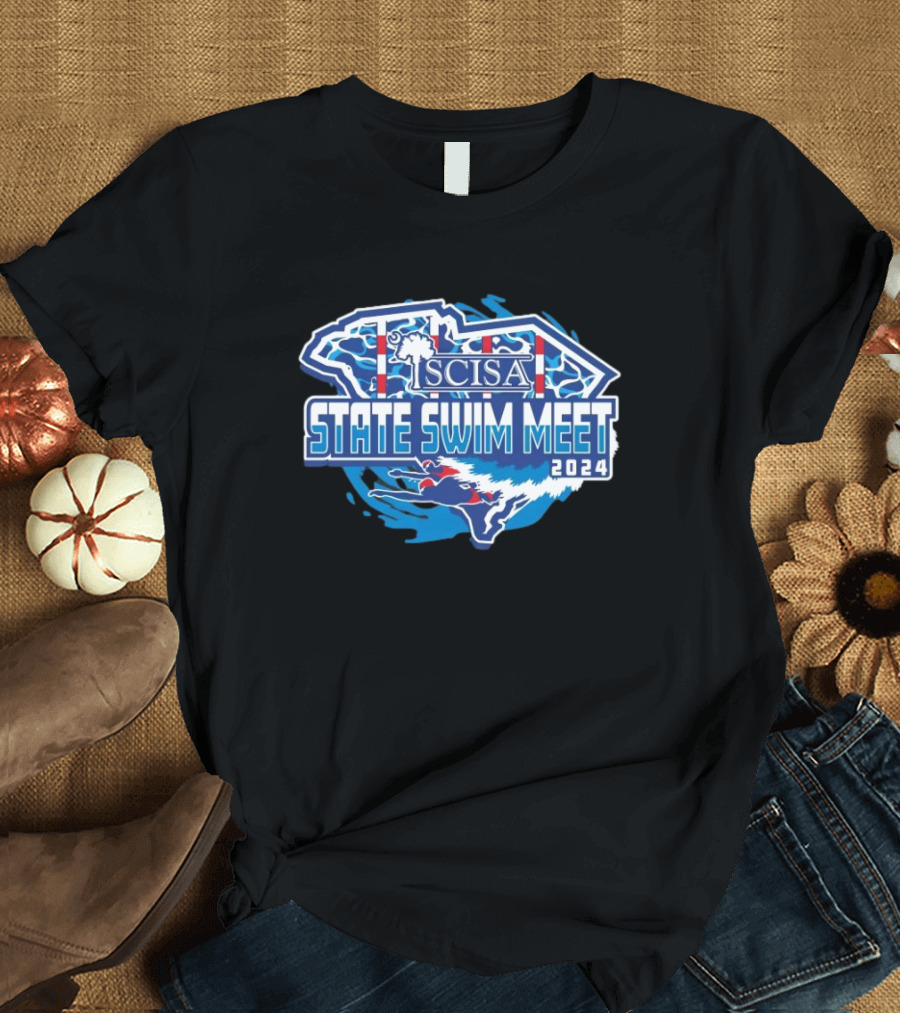 SCISA State Swim Meet 2024 South Carolina Championship Event T-Shirt