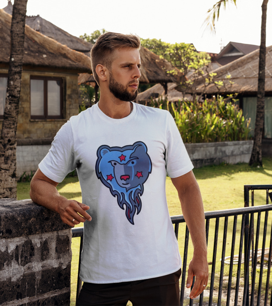 NFL X NBA Titans X Grizzlies Logo Mashup T-Shirt