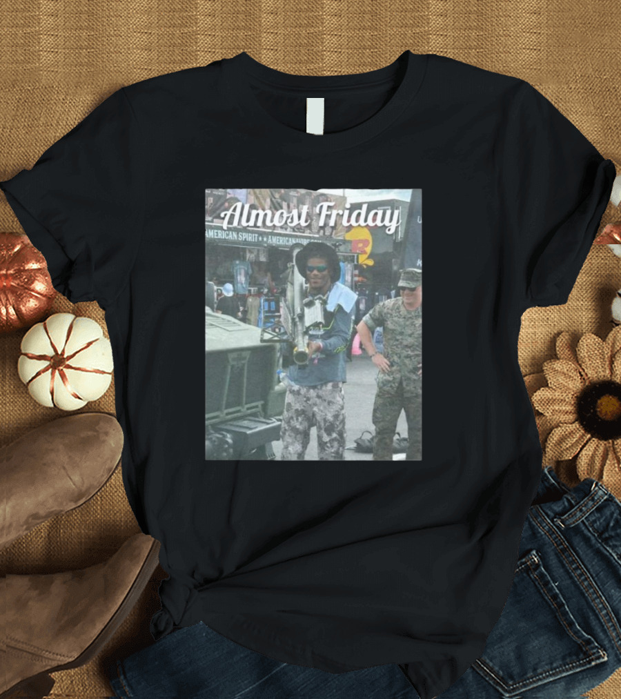 Almost Friday American Spirit Rocket Launcher T-Shirt