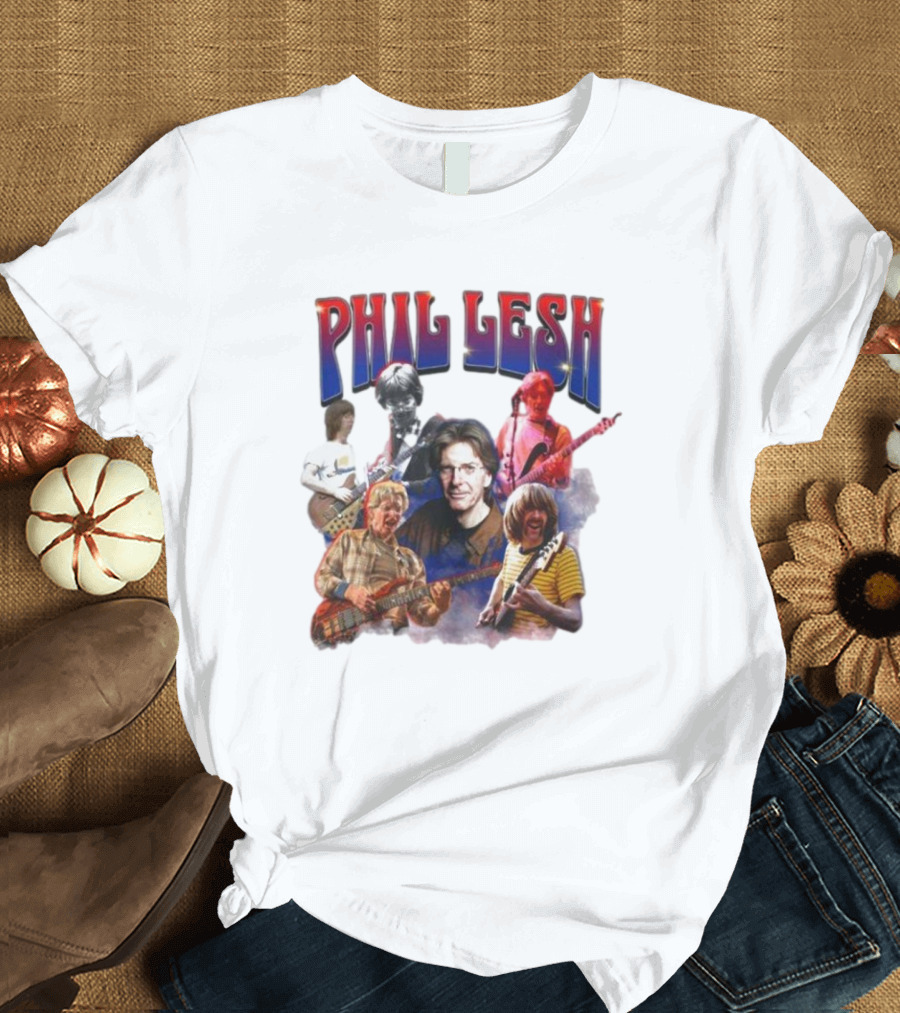 Phil Lesh Grateful Dead Legacy 1094-2024 Memories T-Shirt