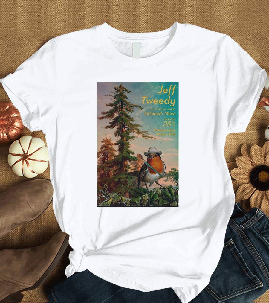 Jeff Tweedy and Elizabeth Moen Live at Sweetwater Music Hall Mill Valley CA October 26 T-Shirt