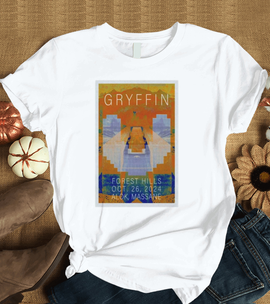 Gryffin Alok Massane Forest Hills Oct 26 T-Shirt