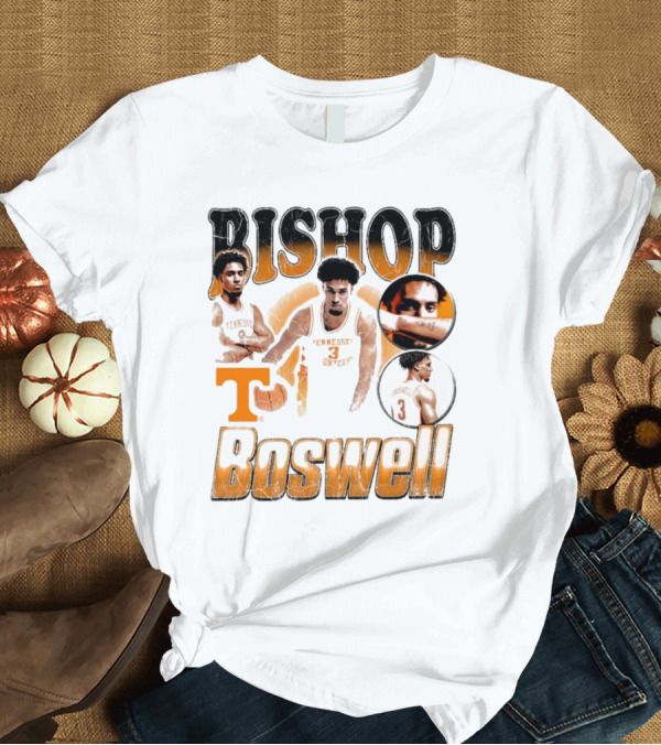 T-Shirt: Bishop Boswell Tennessee Vols Basketball Retro 90s T-Shirt Bishop Boswell Tennessee Vols Basketball Retro 90s T-Shirt