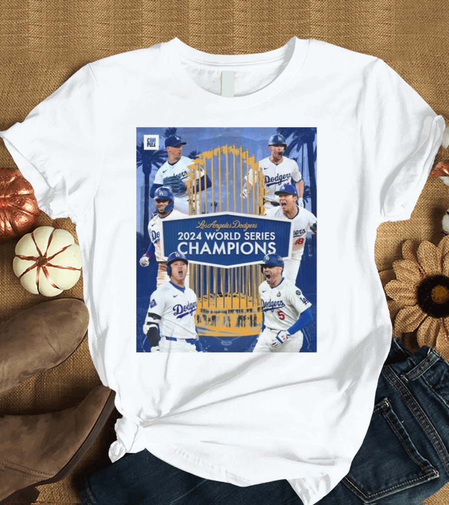 Los Angeles Dodgers 2024 World Series Champions Complex Sports T-Shirt