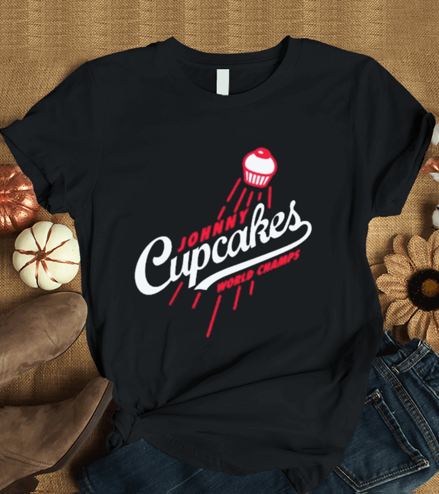 Johnny Cupcakes World Champs 2024 Dodgers T-Shirt