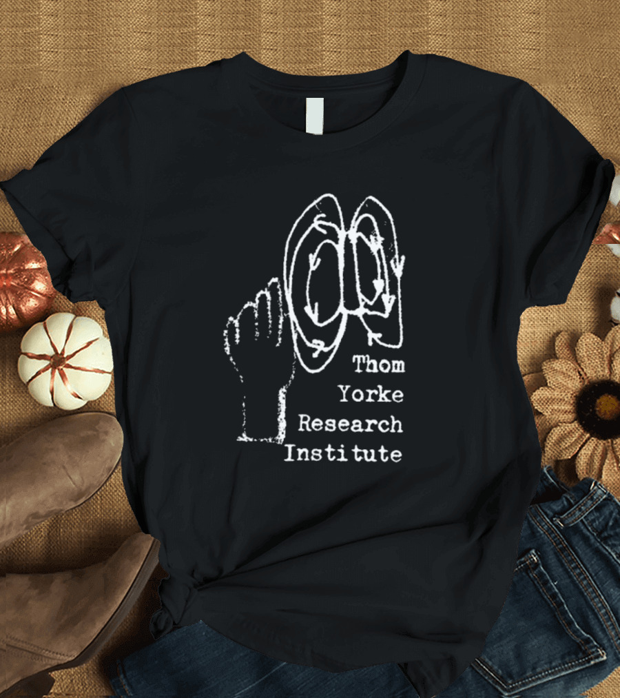 Thom Yorke Research Institute Hand with Looping Arrows T-Shirt