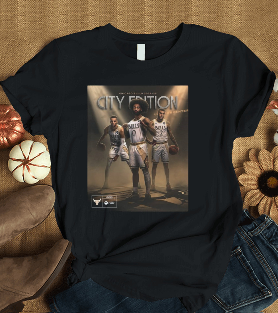 CHICAGO BULLS CITY EDITION 2024-25 UNITED CENTER T-Shirt
