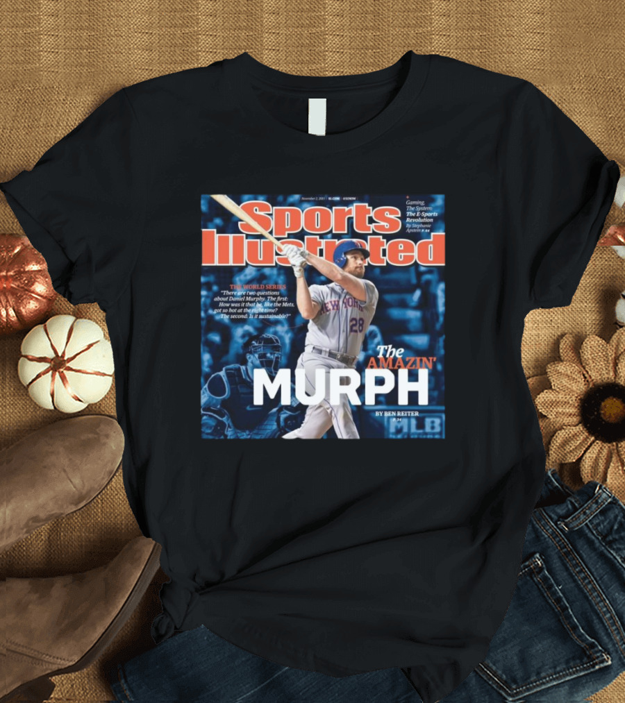 Sports Illustrated The Amazin’ Murph MLB World Series Ben Reiter T-Shirt