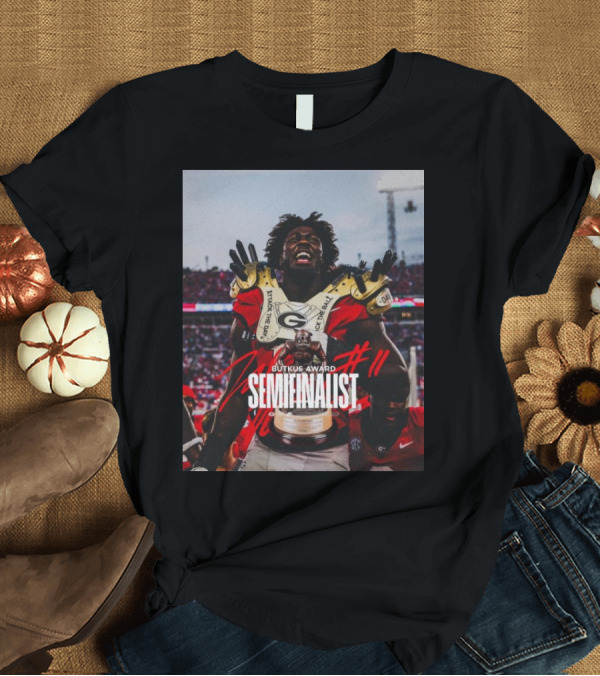 T-Shirt: Jalon Walker #11 Georgia Bulldogs Butkus Award Semifinalist T-Shirt Jalon Walker #11 Georgia Bulldogs Butkus Award Semifinalist T-Shirt