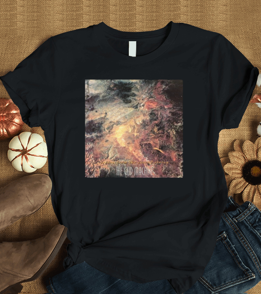The God Machine Scenes from The Second Storey Abstract Earth Tones T-Shirt