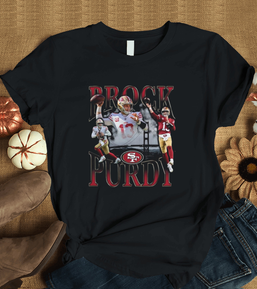 Brock Purdy San Francisco 49ers Iconic Quarterback NFL Player T-Shirt