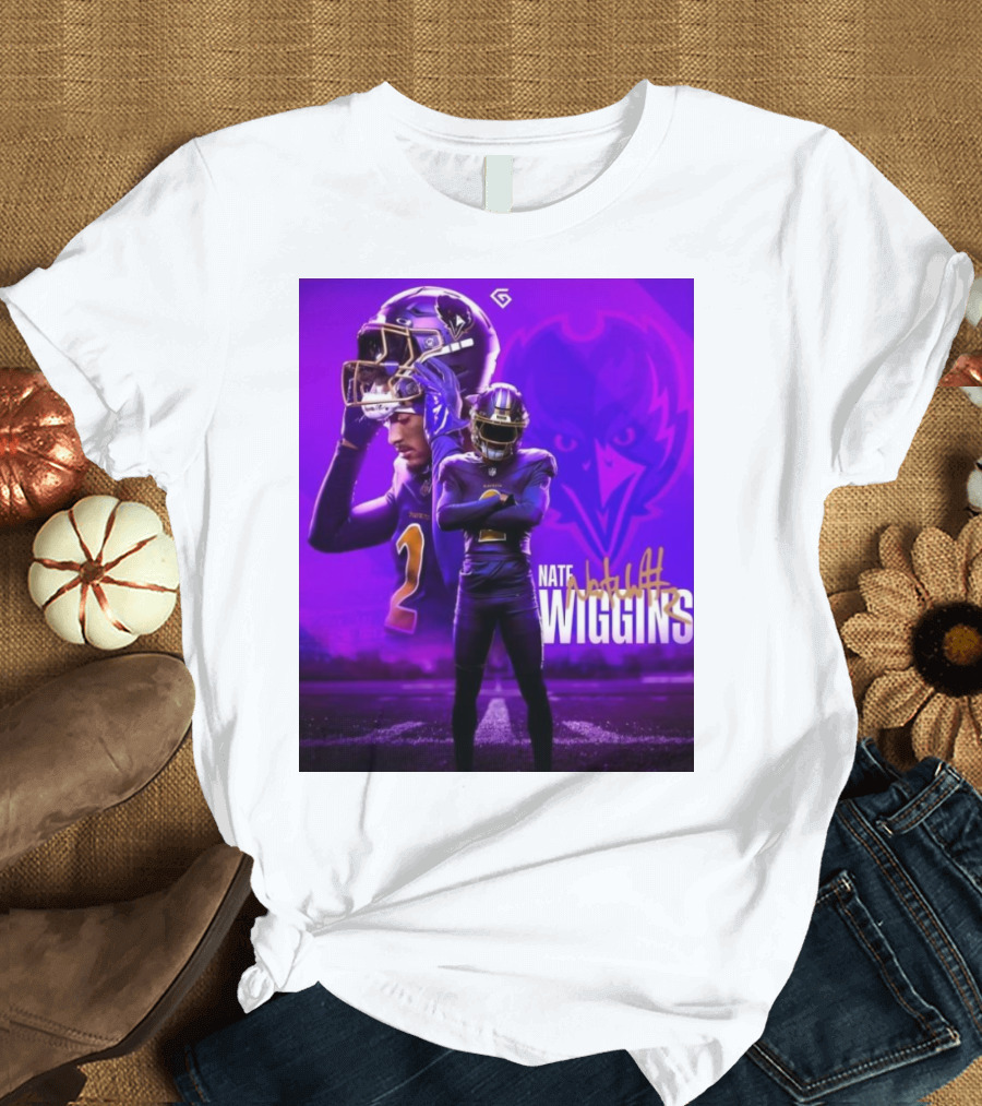Nate Wiggins Baltimore Ravens NFL Signature Y’all Mess With It T-Shirt