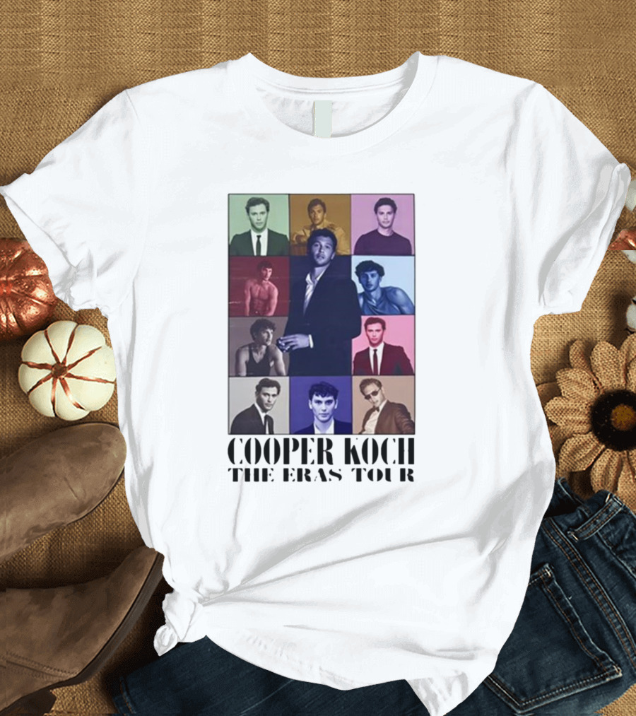 Cooper Koch The Eras Tour Colorful Portraits T-Shirt