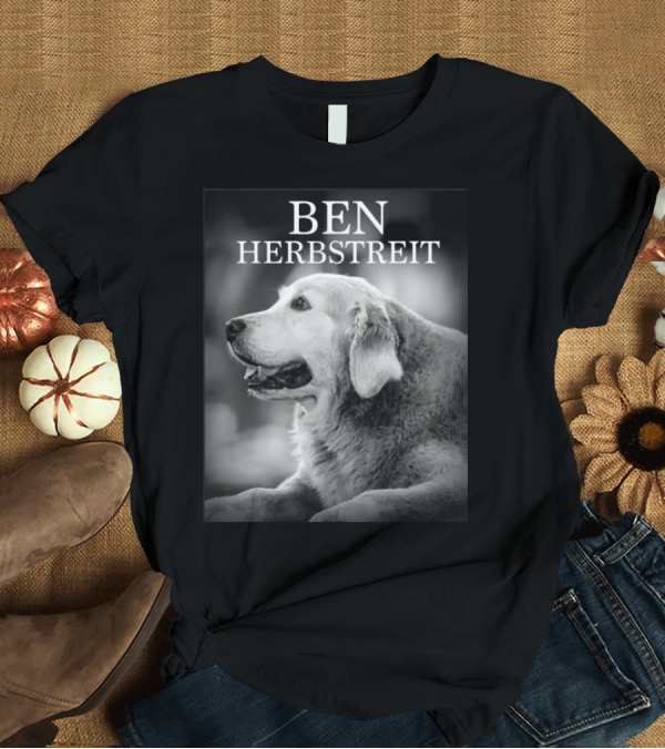 T-Shirt: All Football Guys Go to Heaven RIP Ben Herbstreit the Dog 2014-2024 T-Shirt All Football Guys Go to Heaven RIP Ben Herbstreit the Dog 2014-2024 T-Shirt