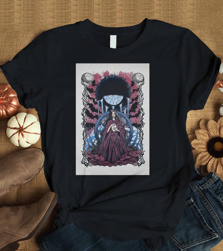 Chelsea Wolfe Amplifest Nov 11 2024 Hard Club Porto Portugal Mystical Gothic T-Shirt