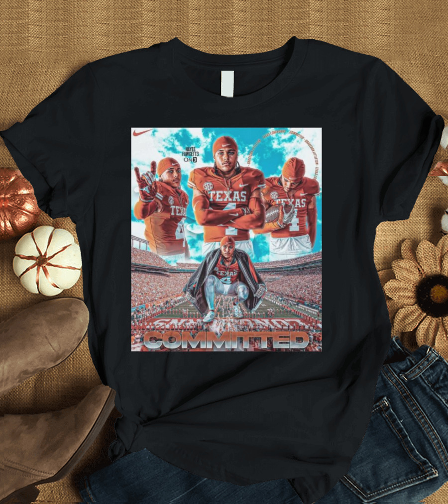 Graceson Littleton Commits to Texas Longhorns Football Team T-Shirt