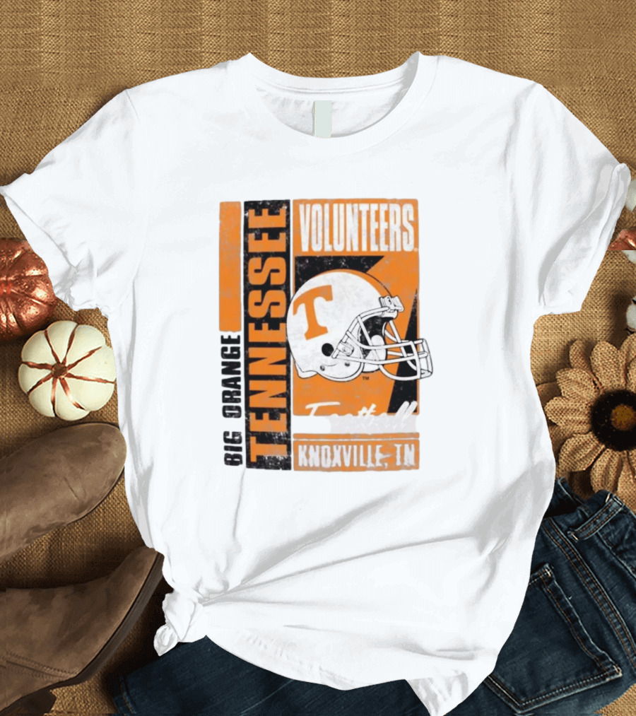 Tennessee Volunteers Football Big Orange Knoxville TN Retro T-Shirt