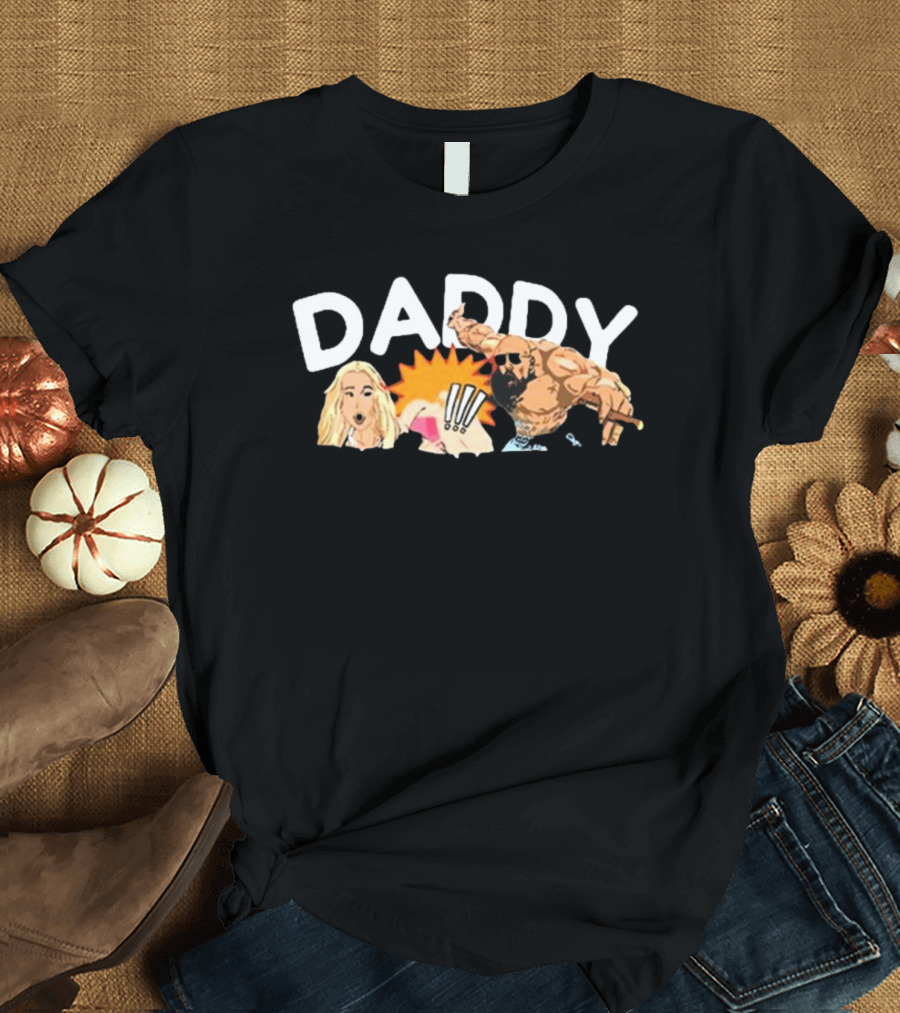 Daddy Call Me Andrew Tate Topg Punch Cartoon T-Shirt