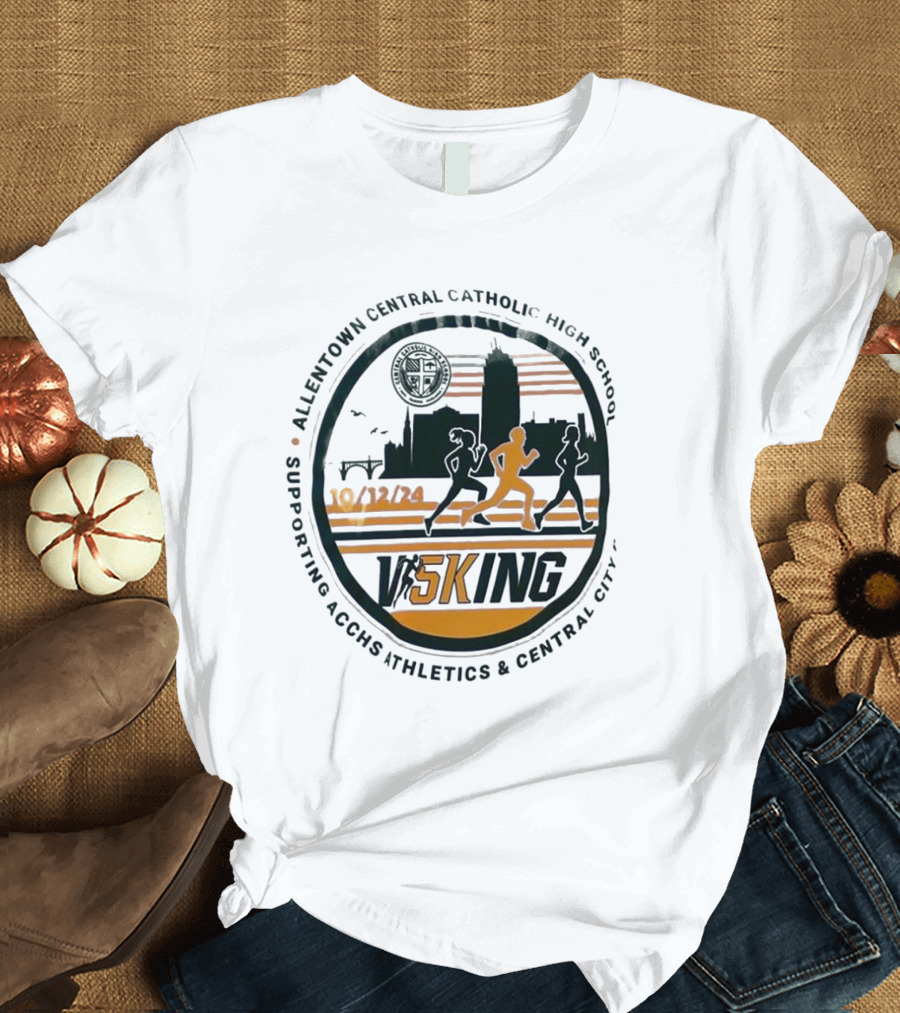 Visking 10/12/24 Allentown Central Catholic High School Supporting ACCHS Athletics and Central City T-Shirt