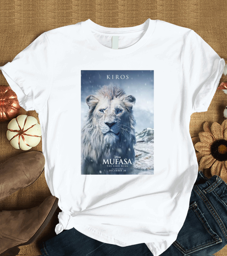Kiros Mufasa The Lion King Disney In Theatres December 20 T-Shirt