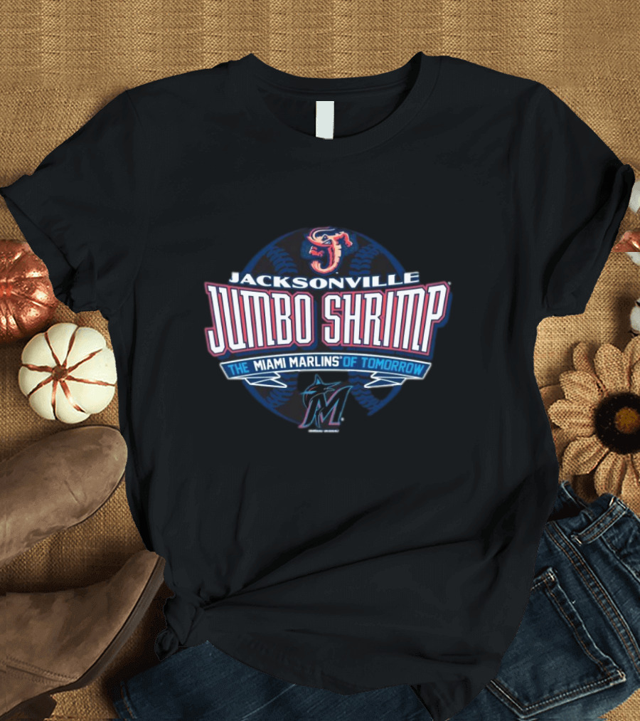 Jacksonville Jumbo Shrimp The Miami Marlins Of Tomorrow T-Shirt