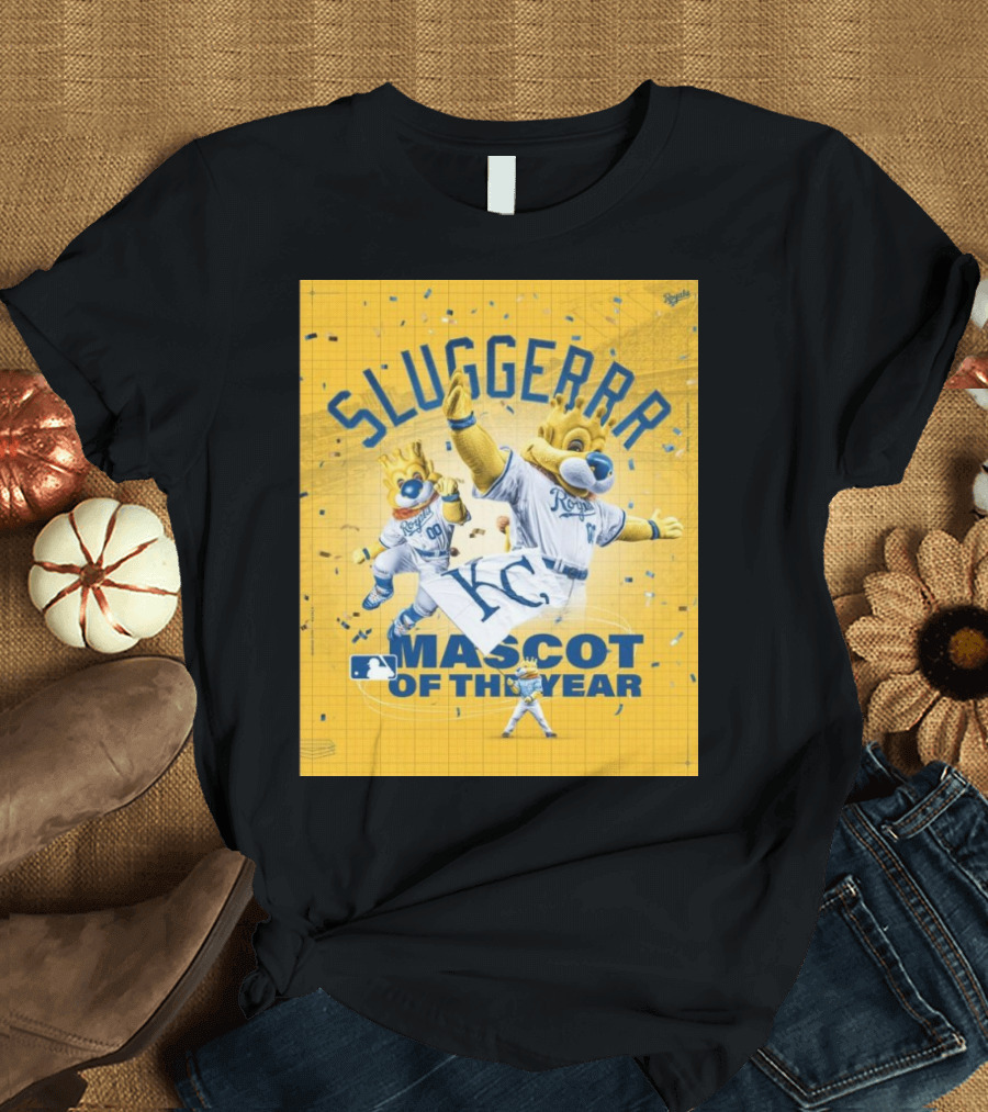 Kansas City Royals Sluggerrr Mascot of the Year 2024 MLB T-Shirt