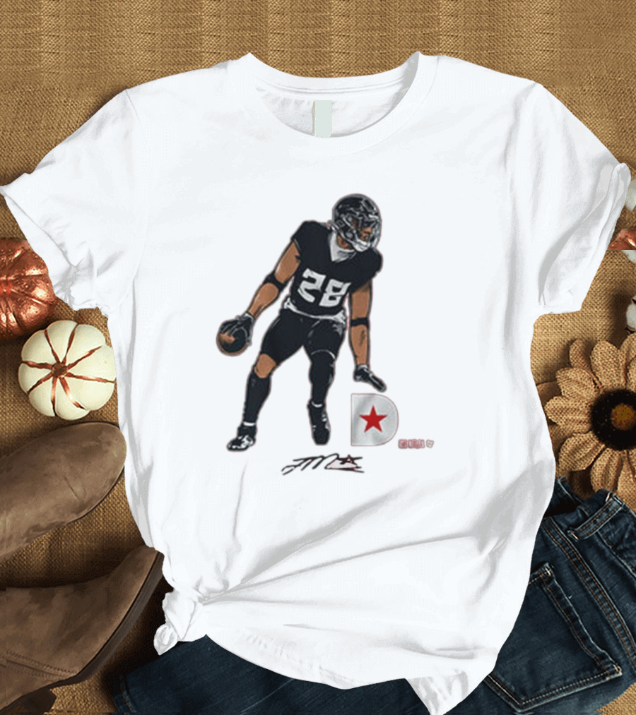 Joe Mixon 28 Houston Texans NFL Signature Player T-Shirt