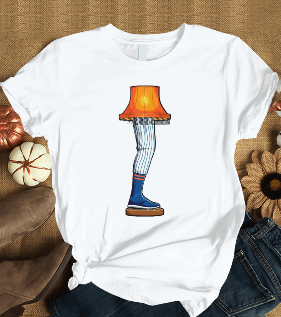 LGM Leg Lamp New York Mets MLB Baseball T-Shirt