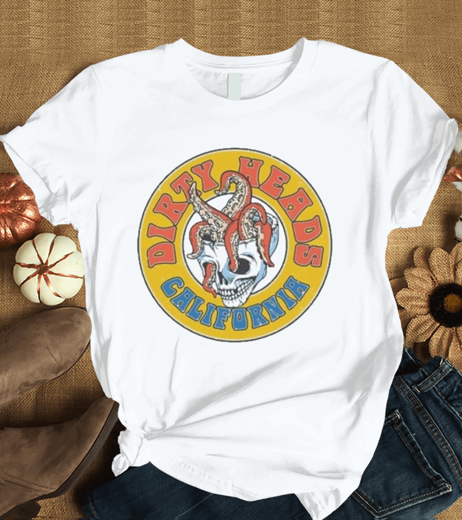 Dirty Heads California OctoSkull T-Shirt