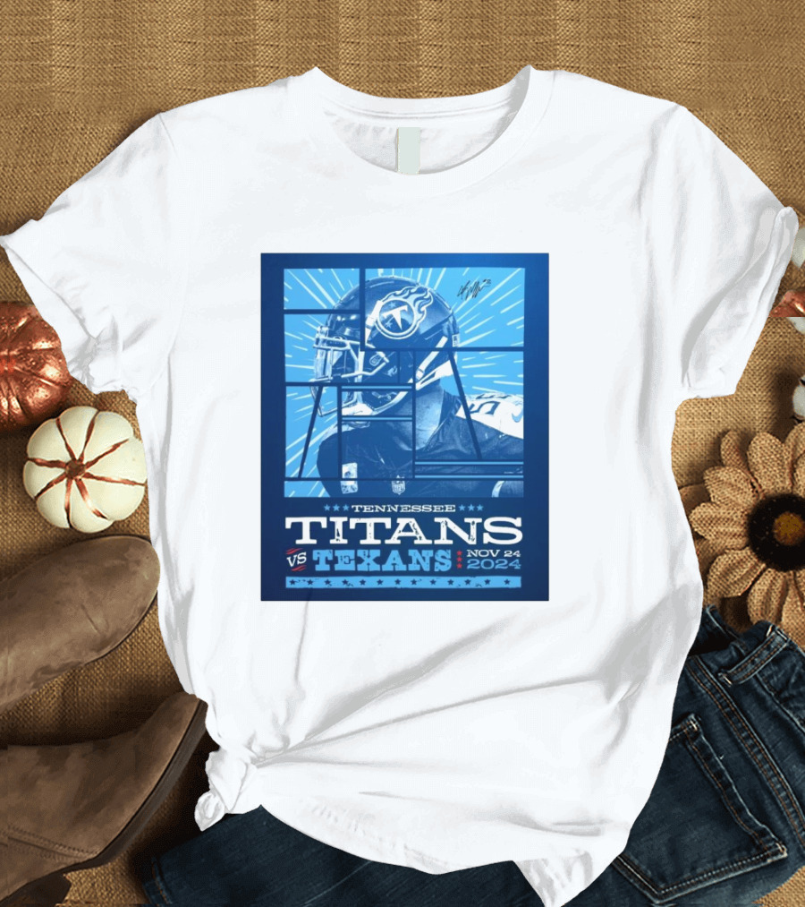 Tennessee Titans Vs Houston Texans Nov 24 T-Shirt