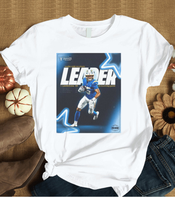 T-Shirt: Presented by Yaamava' Resort and Casino Rookie Wide Receivers Leader in Receiving Yards Pro Bowl T-Shirt Presented by Yaamava' Resort and Casino Rookie Wide Receivers Leader in Receiving Yards Pro Bowl T-Shirt