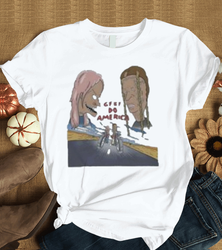 Beavis and Butt-Head x GFBF Do America Racing Adventure T-Shirt