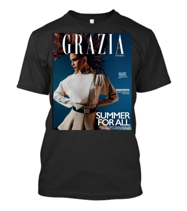 Grazia Latinoamerica Summer For All Melissa Barrera Juegos Olimpicos Paris T-Shirt