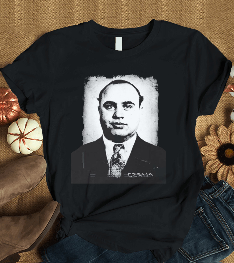 Social Distortion Black Kat Vintage Al Capone Photograph T-Shirt